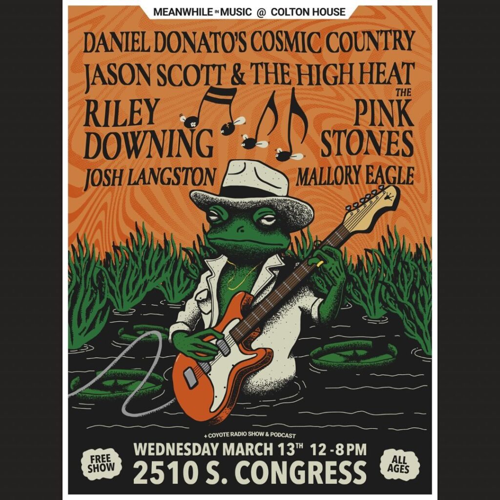 Meanwhile at Colton House — SXSW 2024: Wednesday — show poster