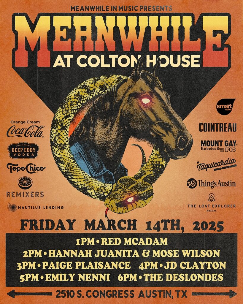 Meanwhile at Colton House — SXSW 2025: Friday — show poster