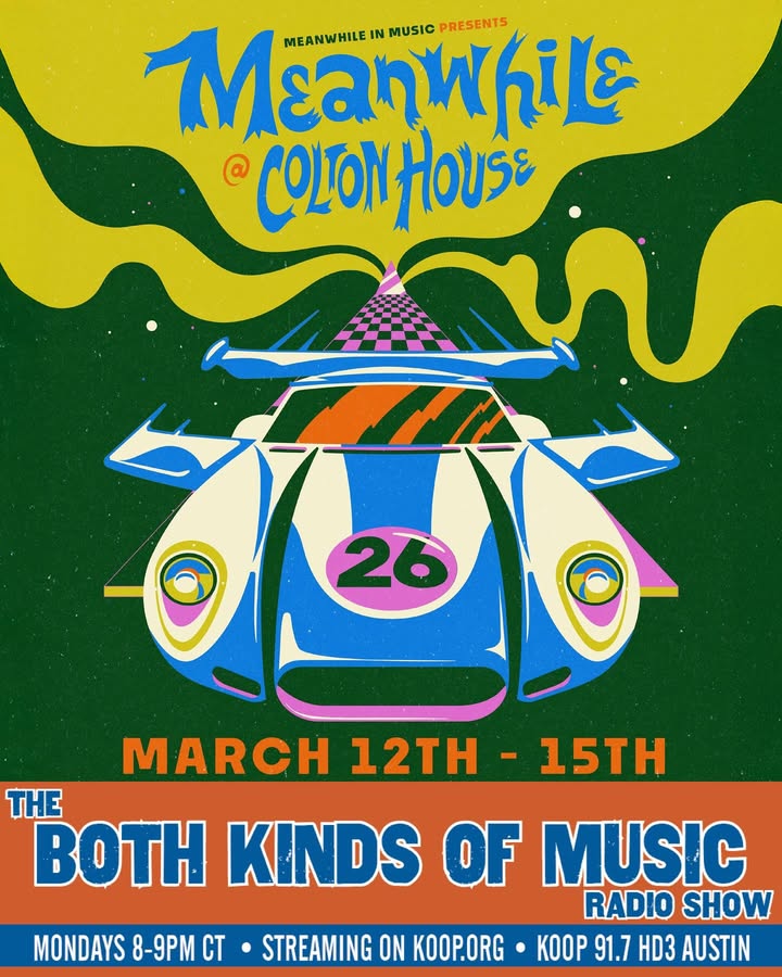 Meanwhile at Colton House — SXSW 2026 — show poster