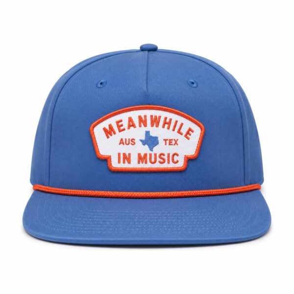 Aus-Tex Patch Rope Hat — Blue — front