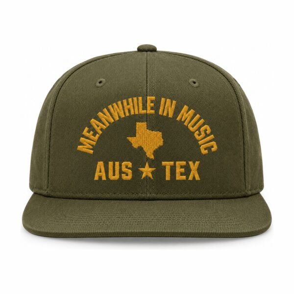 Aus-Tex Embroidered Cap — Olive — front